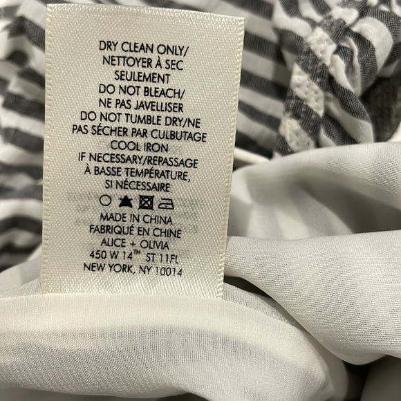 Alice + Olivia pinstripe romper - Picture 9 of 9
